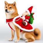 Disfraz Navideño "Santa Rider" para Perros y Gatos